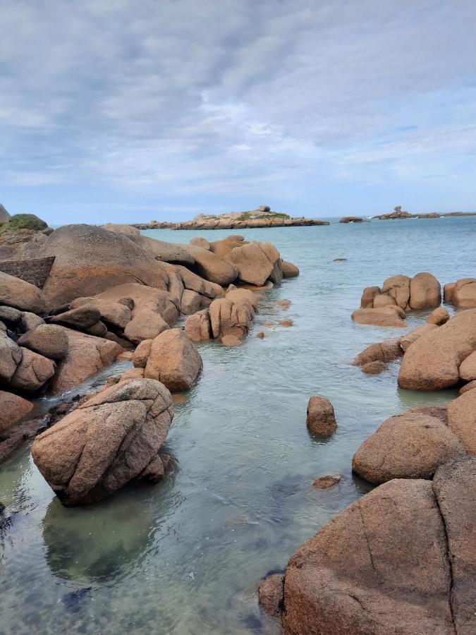Appartement Plage De Trestraou 45M2 Perros-Guirec Exterior photo